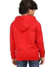 Kids-Hoodie-Child of God-Red-Back Kids Hoodie Child Of God Red Back