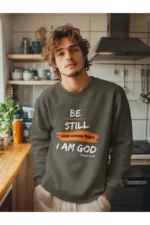 Men-Sweatshirt-Be-still-and-know-that-i-am-God-Olive-Green 611733565005.png