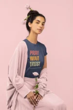 Women-Classic-Pray-Wait-Trust-Navy-Blue 391733491826.png