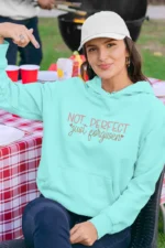 Women-Hoodie-Not-perfect-just-forgiven-Mint 551734971507.png