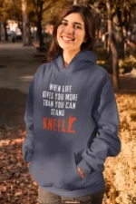 Women-Hoodie-Pray-and-Kneel-Dark-Navy-Blue 61733900087.png