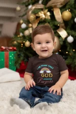 Kids’ Christian T-Shirt – “I Am Proof That God Answers Prayers”