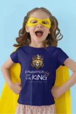 Girls’ Christian T-Shirt: “Daughter of the King” – Inspirational Bible Verse T-Shirt
