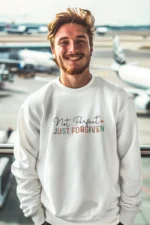 Men-Sweatshirt-Not-Perfect-Just-Forgiven-White 941740677879.png