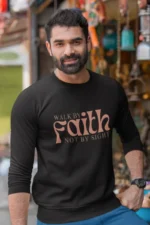 Men-Sweatshirt-Walk-by-faith-not-by-sight-Black-1 921740682167.png