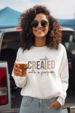 Women-Sweatshirt-Created-with-a-purpose-White 751739348292.png