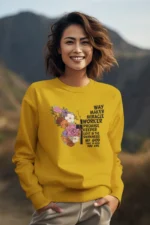 Women-Sweatshirt-Way-maker-Mustrad-yellow 201739347320.png