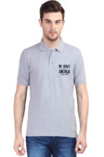 His Grace Is Enough – Men’s Bible Verse Christian Polo T-Shirt