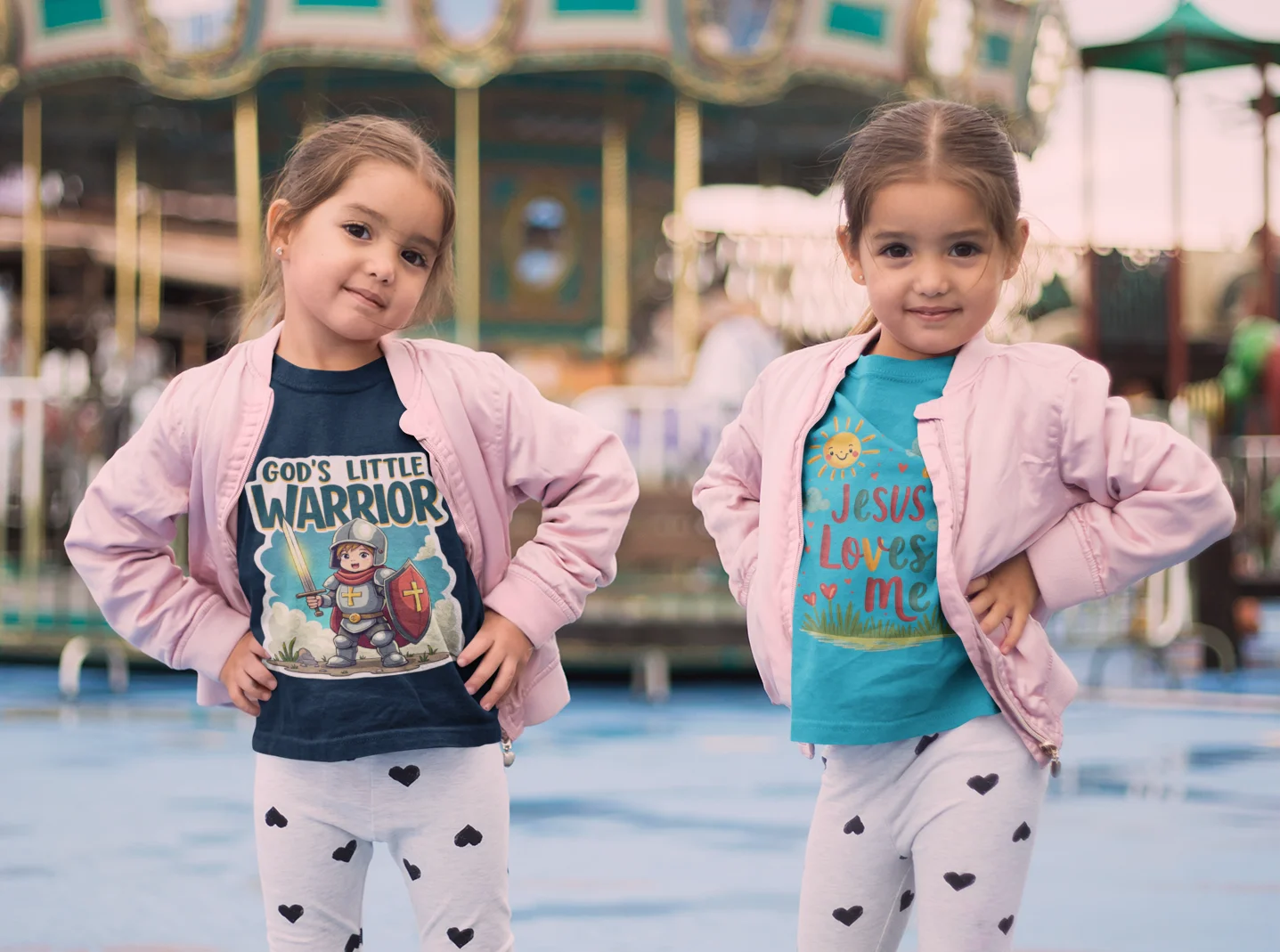 Kids t shirt twins copy