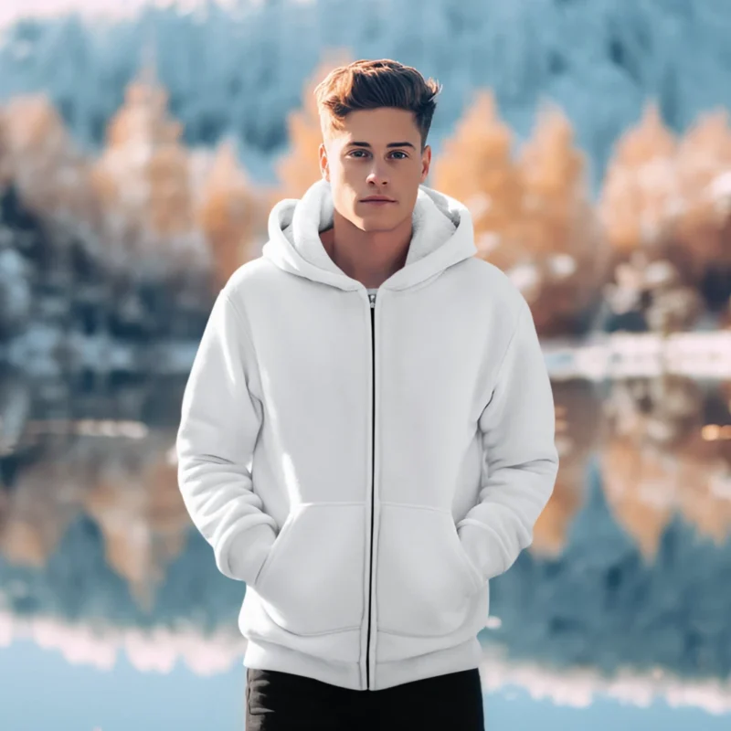 Men zip hoodie category