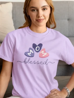 Blessed Mom – Women’s Mother’s Day T-Shirt