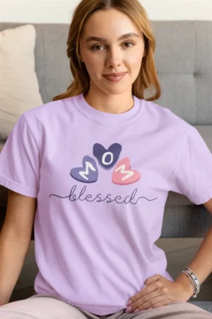 Blessed Mom – Women’s Mother’s Day T-Shirt