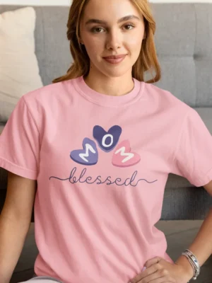 Blessed Mom – Women’s Mother’s Day T-Shirt