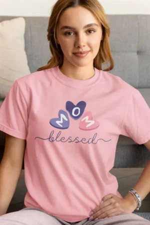 Blessed Mom – Women’s Mother’s Day T-Shirt