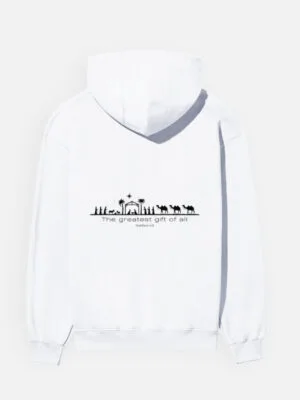 Unisex Christmas Hoodie – “The Greatest Gift of All”