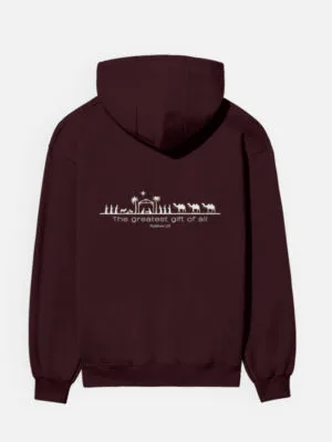 The Greatest Gift of All - Unisex Christmas Hoodie – Dark