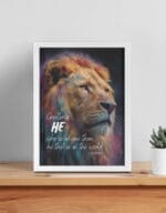 Greater is He - Christian Framed Poster WallArt 12x16"