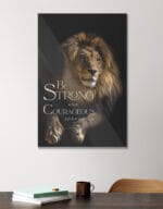Be Strong - Christian Acrylic Poster WallArt 16x24"