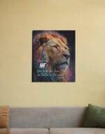 Greater is He - Christian Canvas WallArt 16x20"